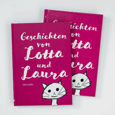Mockup Buchcover Geschichten von Lotte und Laura